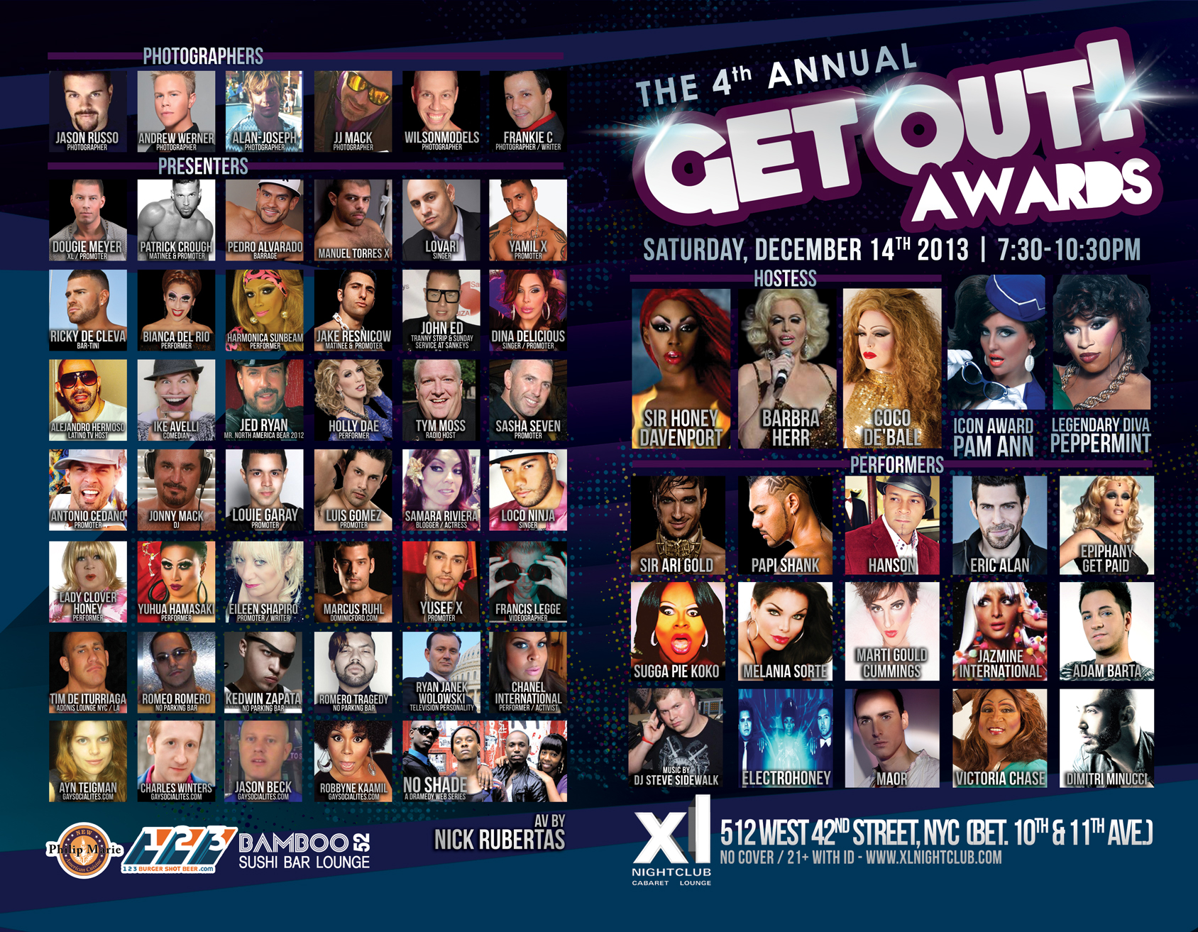  Get Out! Awards 2013