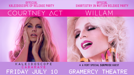  See Courtney Act / Willam on July 10, 2015 – Enter Our Live Nation NY Giveaway