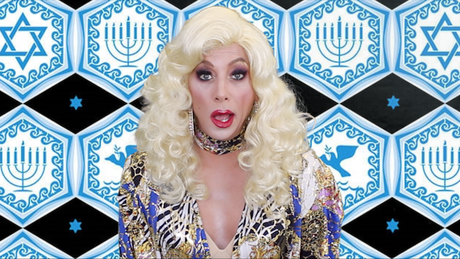  Sherry Vine Brings ‘Oy to the World’ – With a Whole Week of  Hanukkah TV Specials