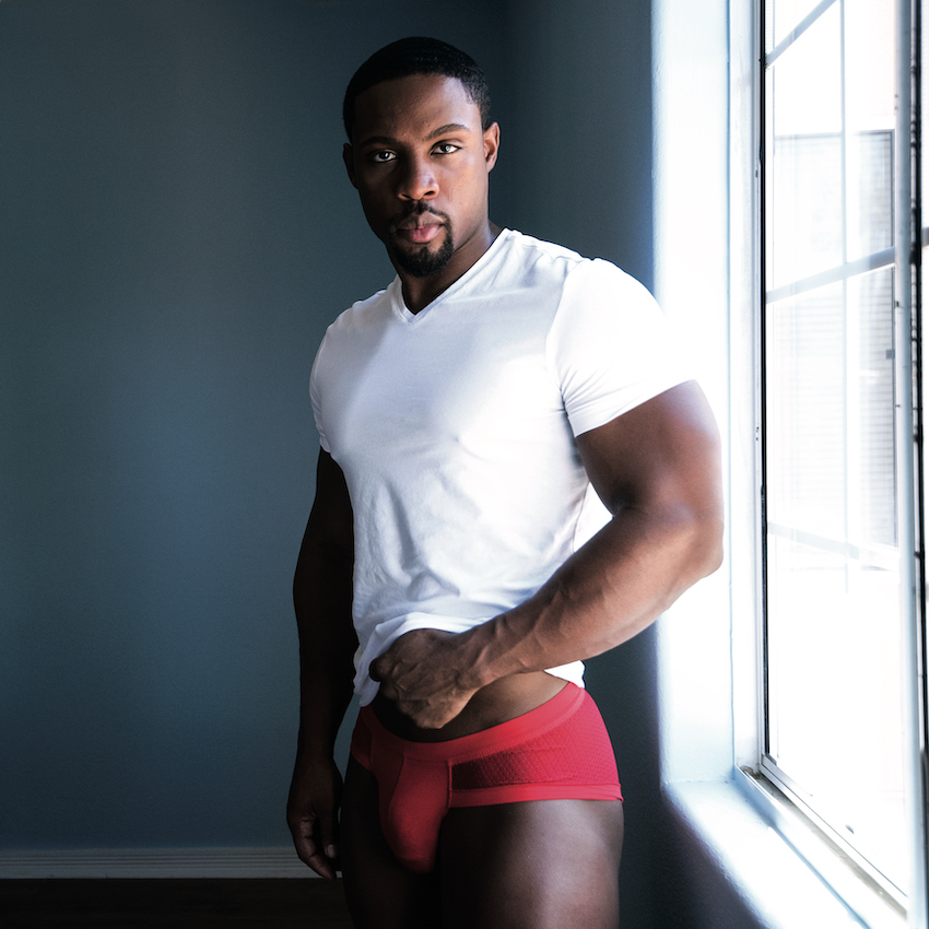 DeAngelo Jackson The First Black Man To Win GayVN For Best Actor Get Out Magazine NYCs