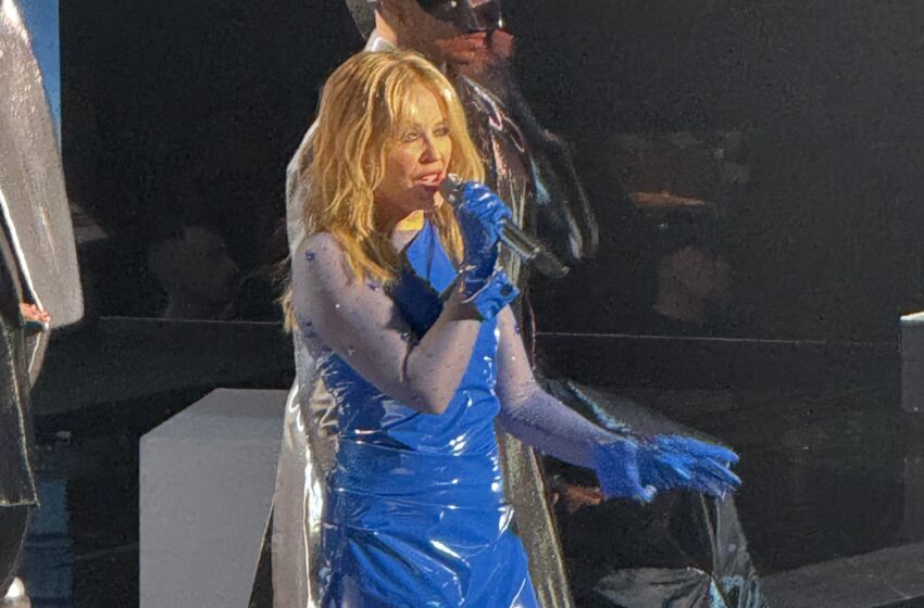  Kylie Minogue at Madison Square Garden